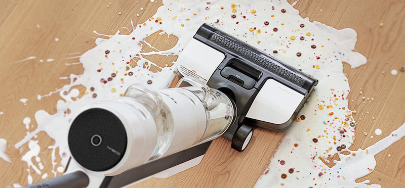 Vacuum and mop at the same time