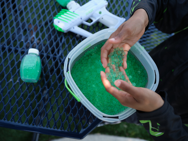 Gellets Electric Green - Originální Náplň pro Gel Blaster