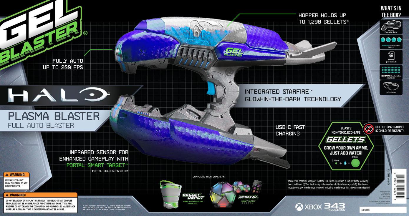 The stunning rate of fire and rate of fire of the HALO<sup>®</sup> blaster