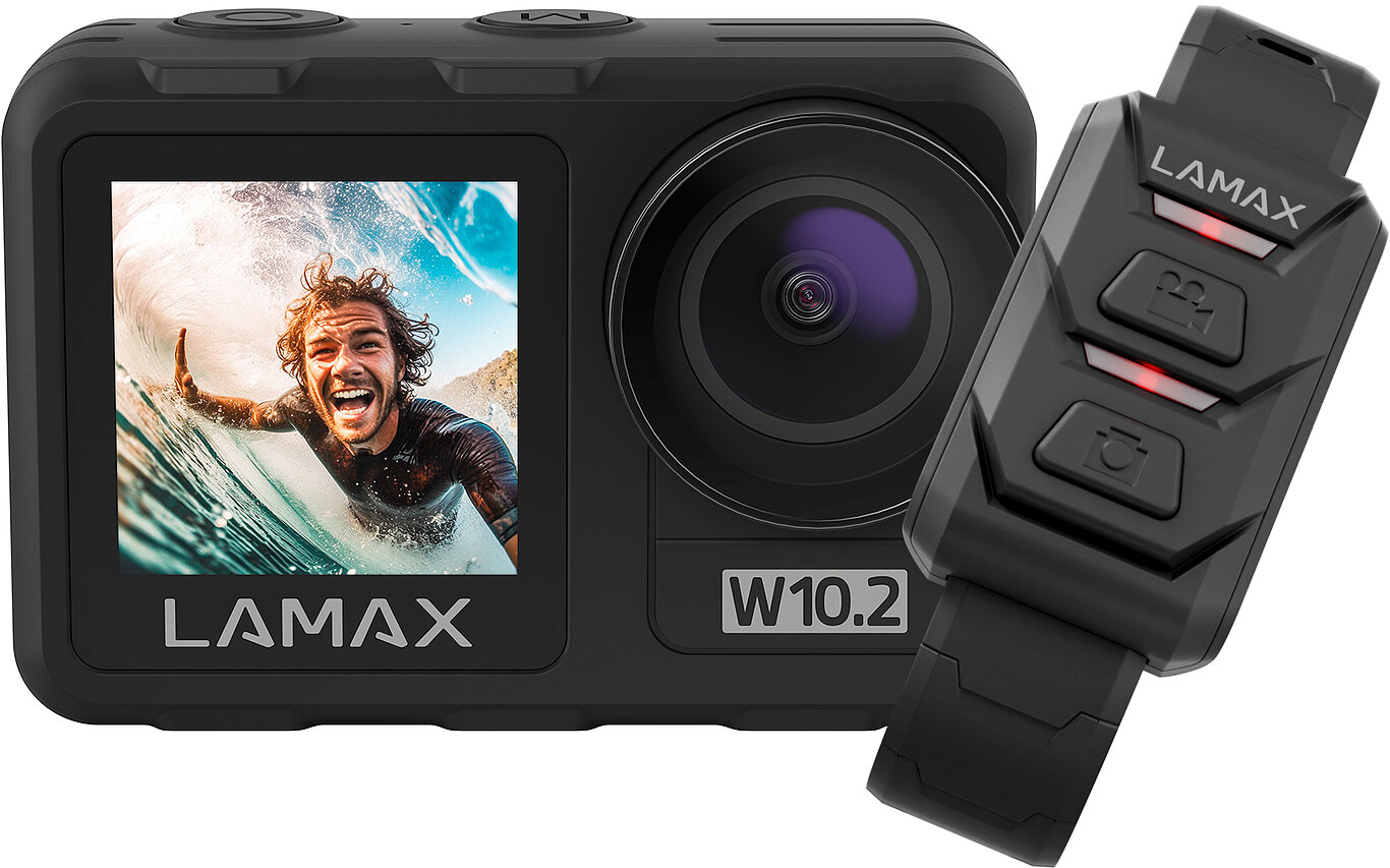 LAMAX W10.2 – itin galinga veiksmo kamera stulbinantiems filmuoti kadrams