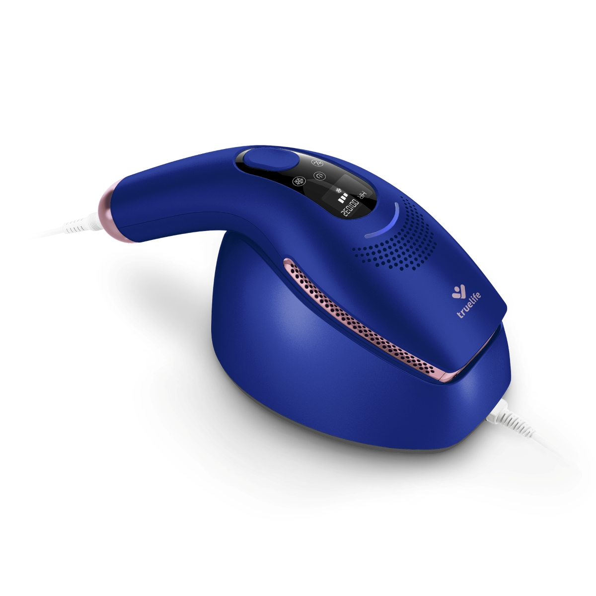 Epilator IPL z trzema rodzajami lamp