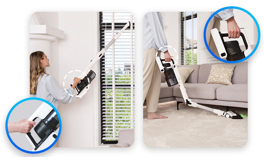 Ergonomic double handle