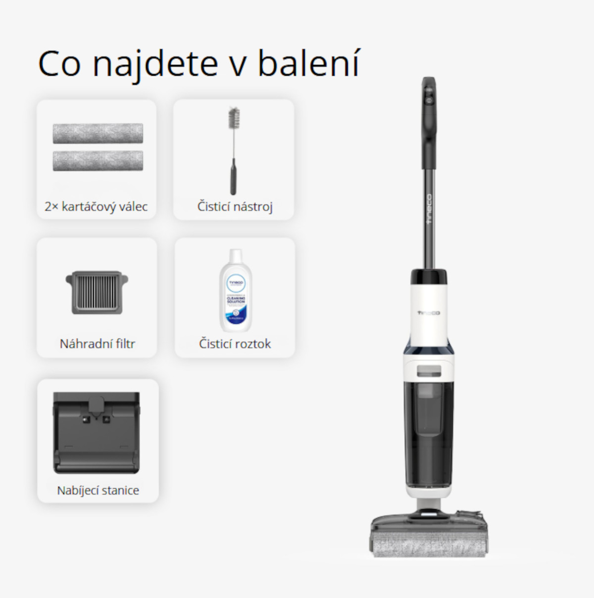 Co vše najdete v balení?