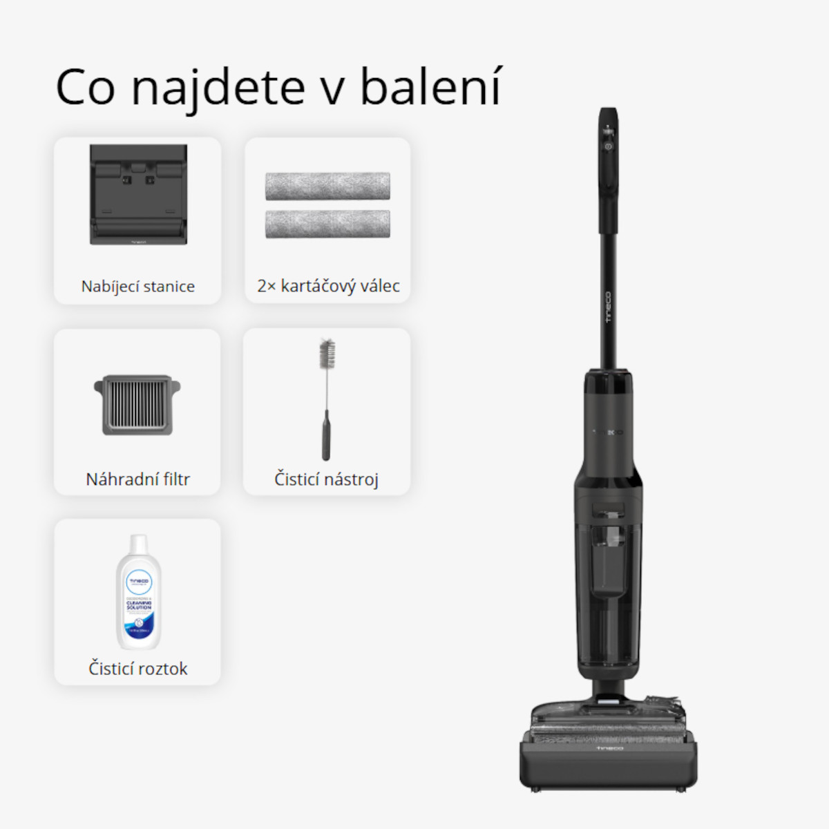 Co vše najdete v balení?