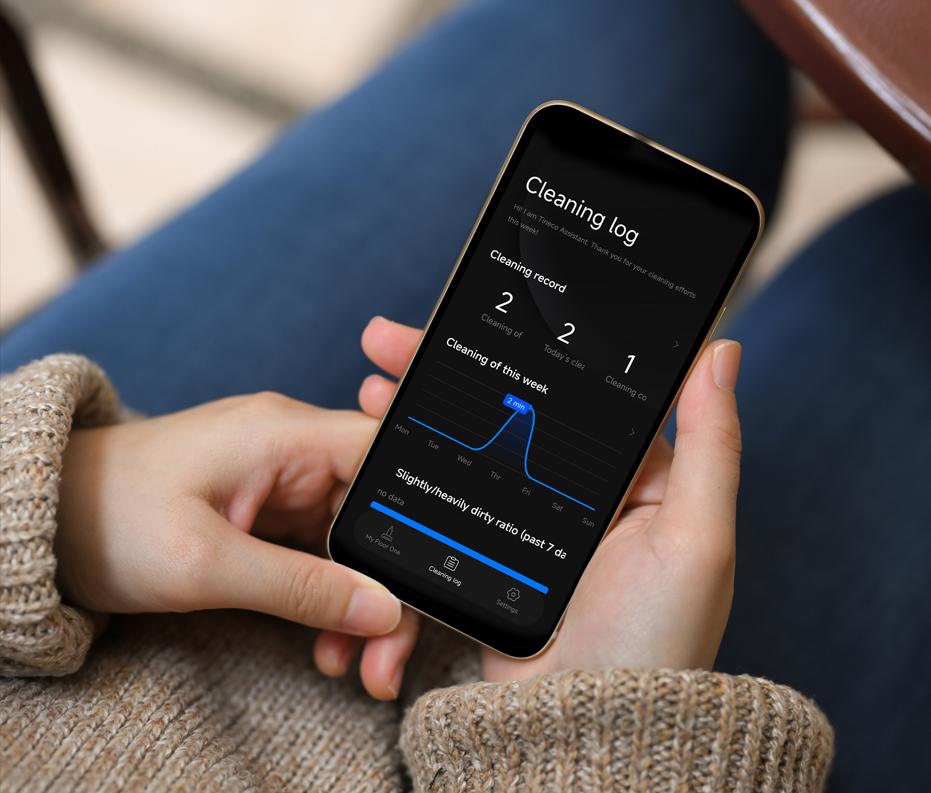 Tineco app and voice assistant