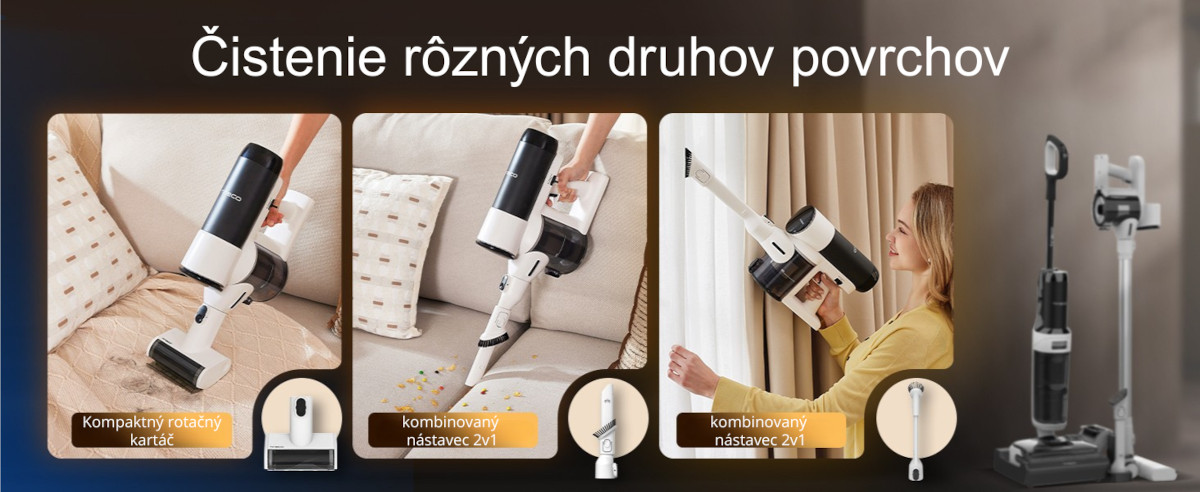 Rada kartáčových nadstavcov - prispôsobenie sa každej situácii