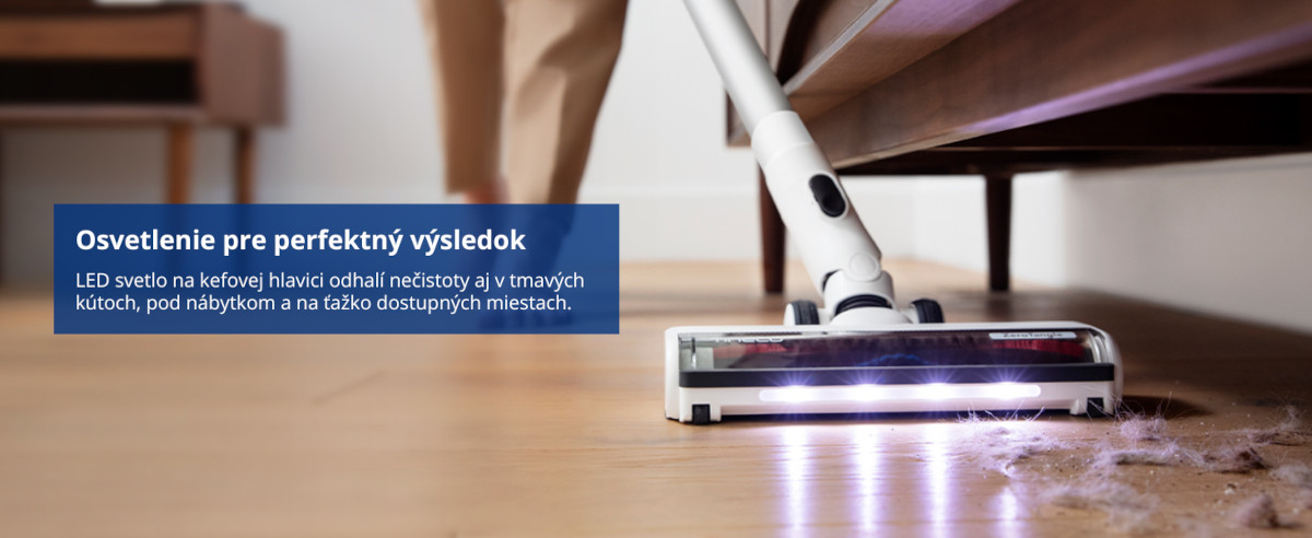 LED osvetlenie na hlave
