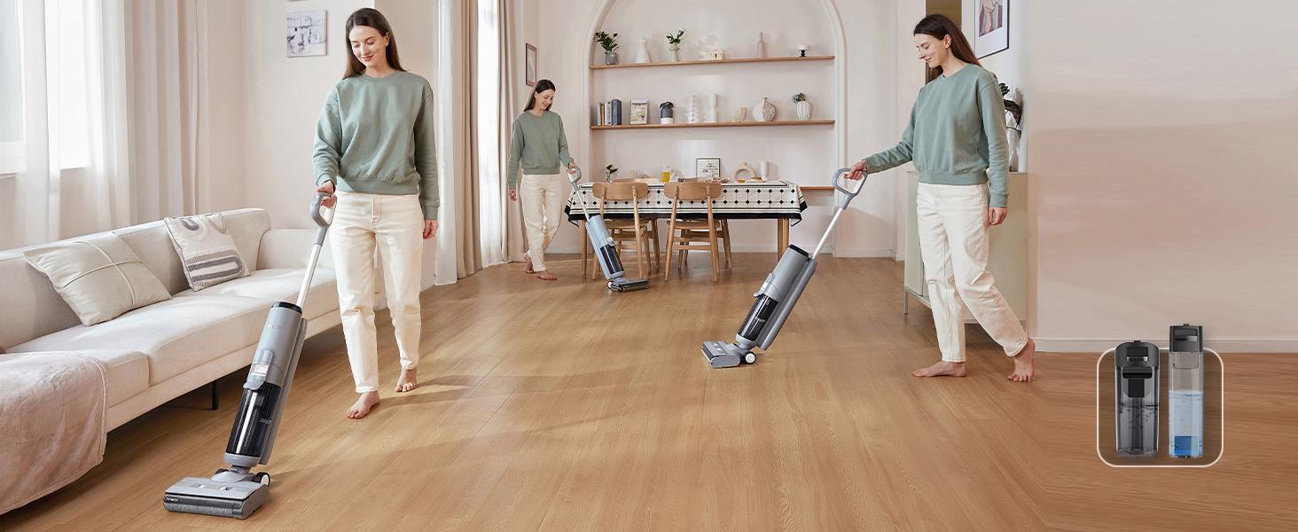 Larger reservoirs for effective cleaning